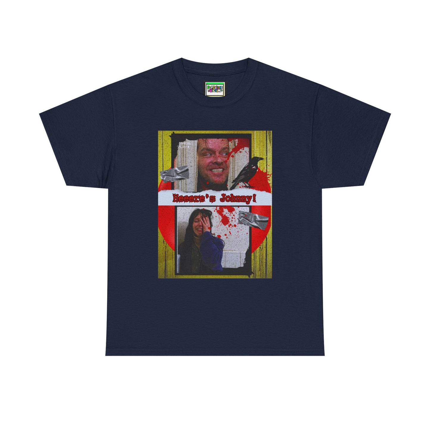"here's johnny' tee