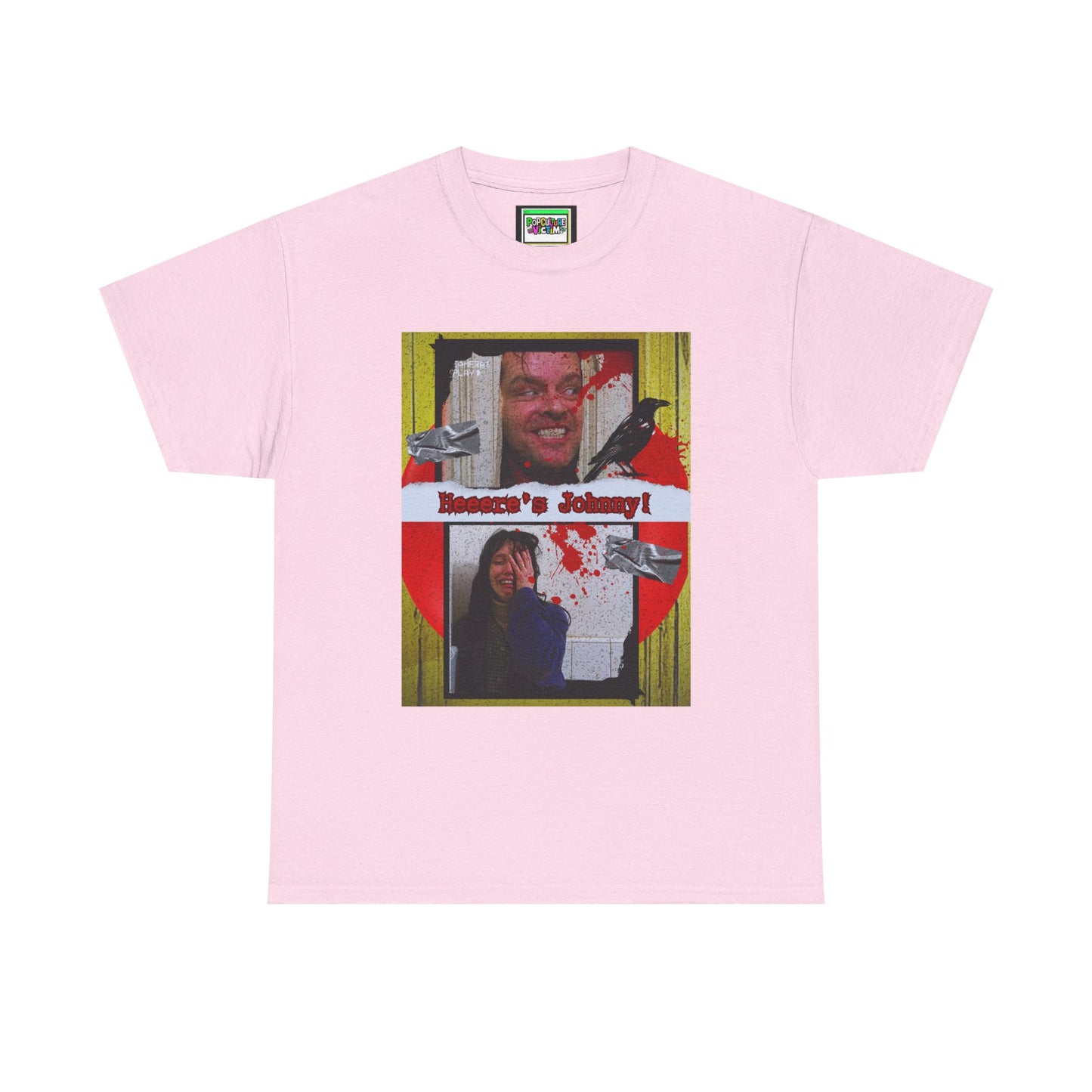 "here's johnny' tee