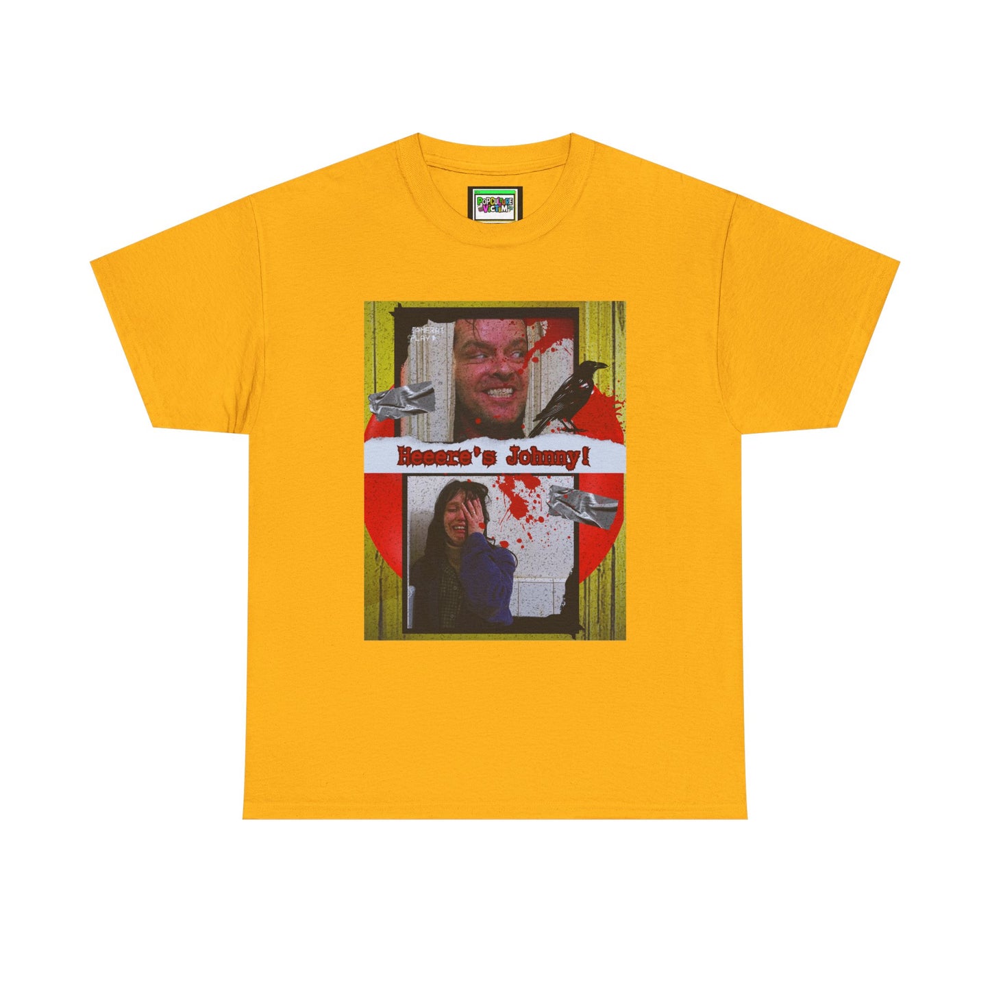 "here's johnny' tee