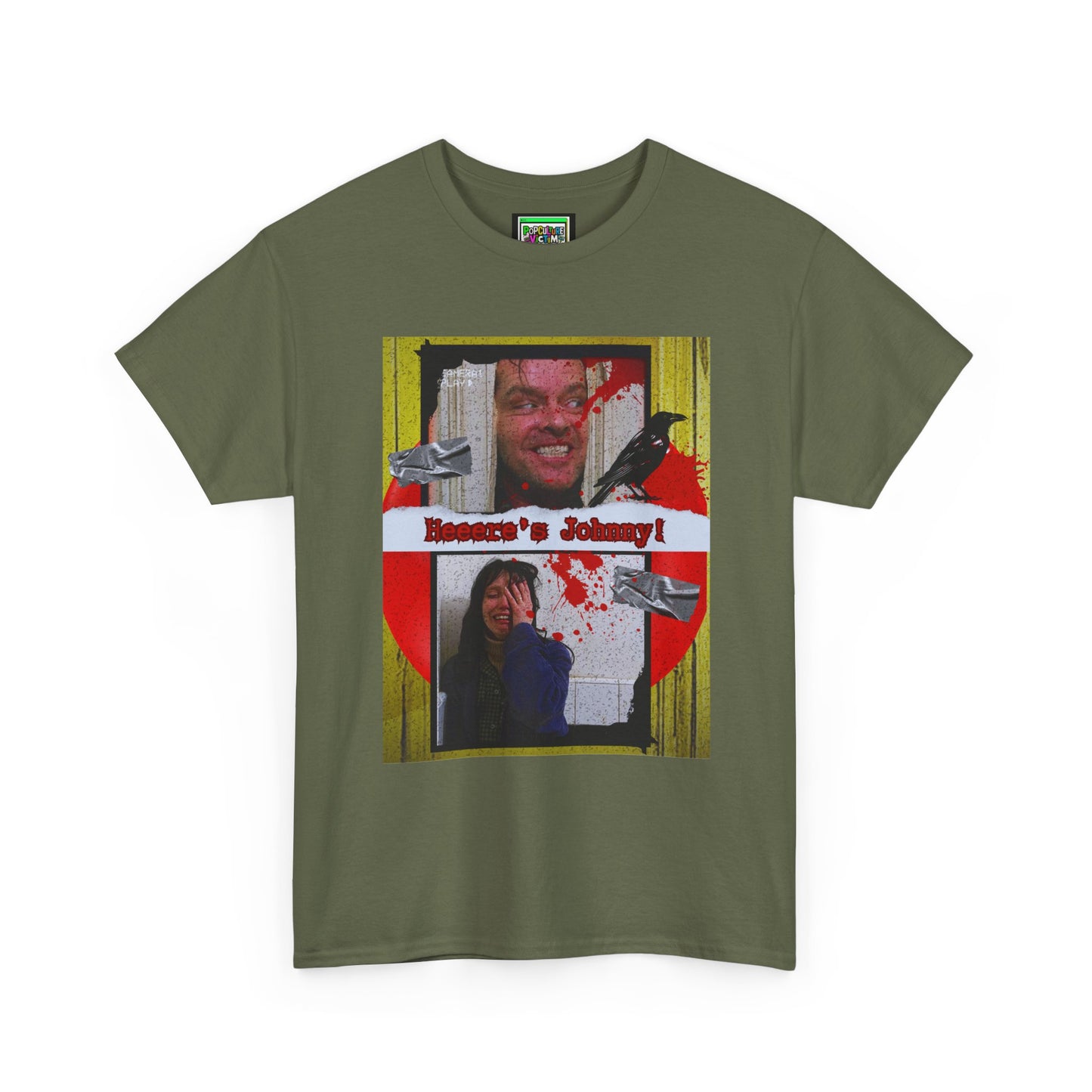 "here's johnny' tee