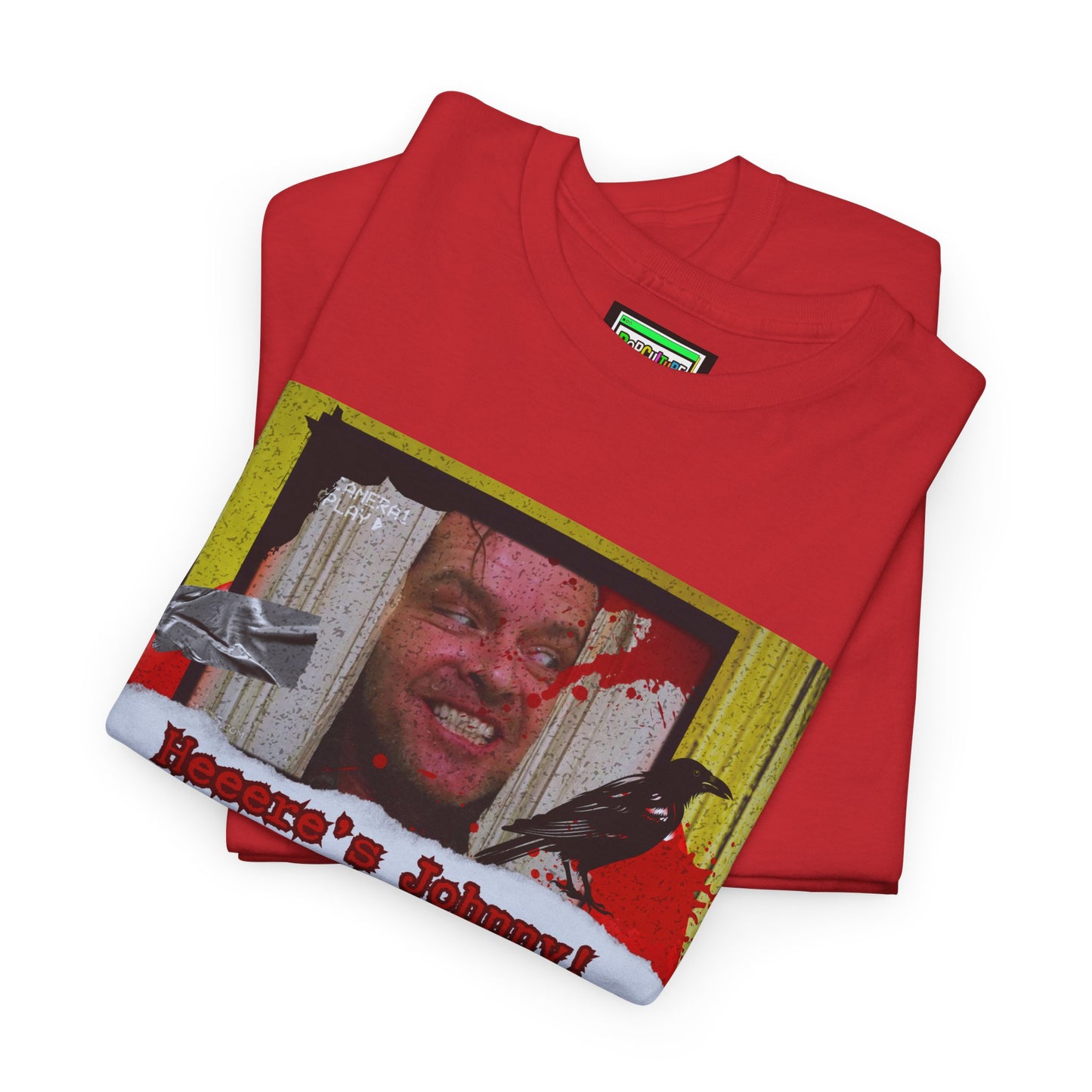 "here's johnny' tee