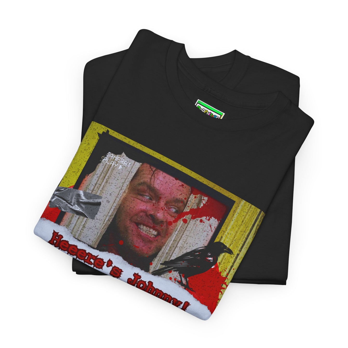 "here's johnny' tee