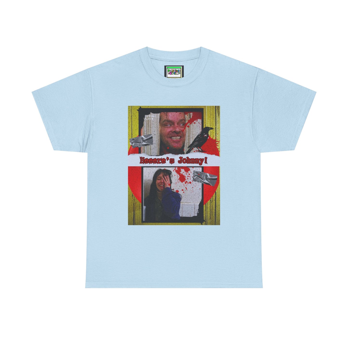 "here's johnny' tee