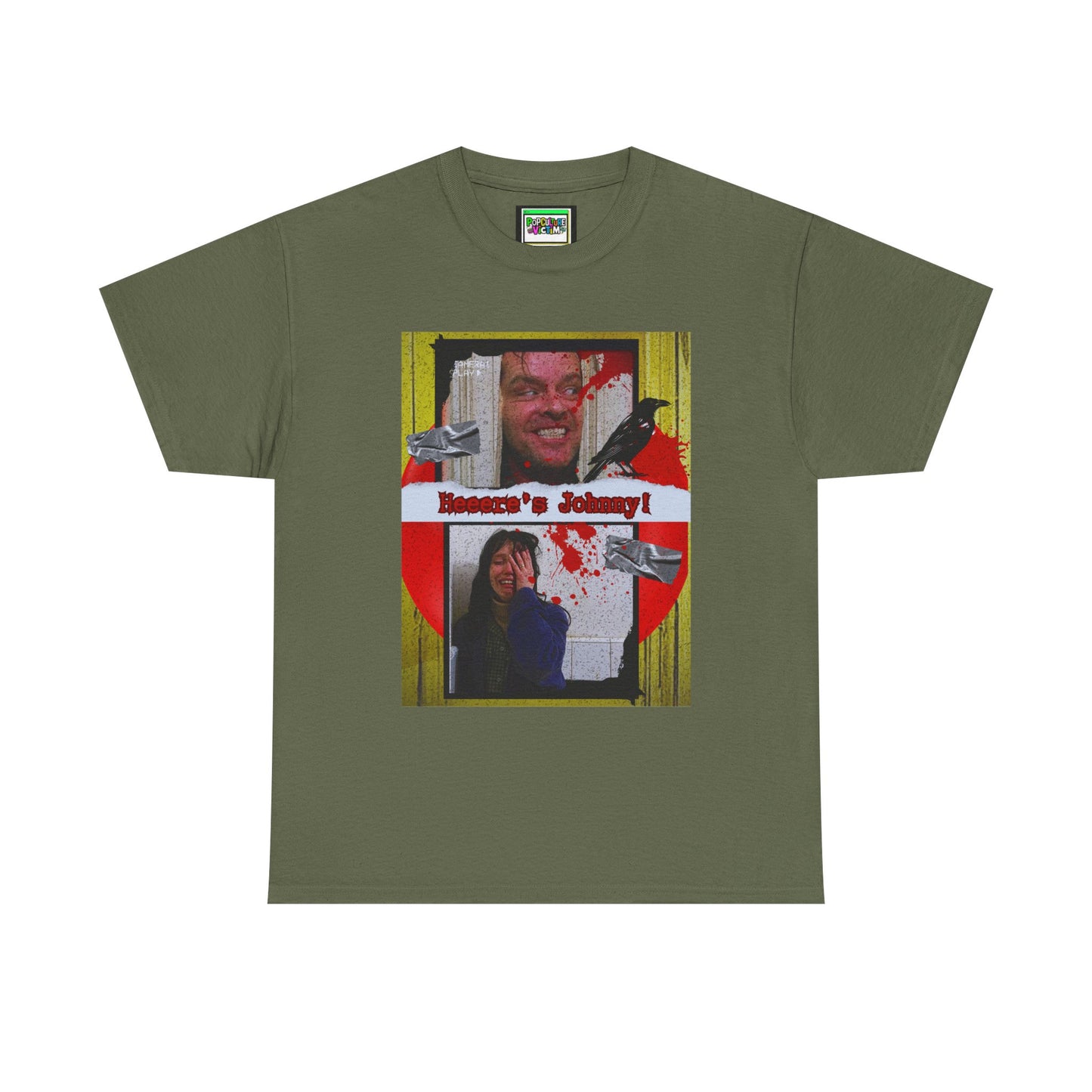 "here's johnny' tee