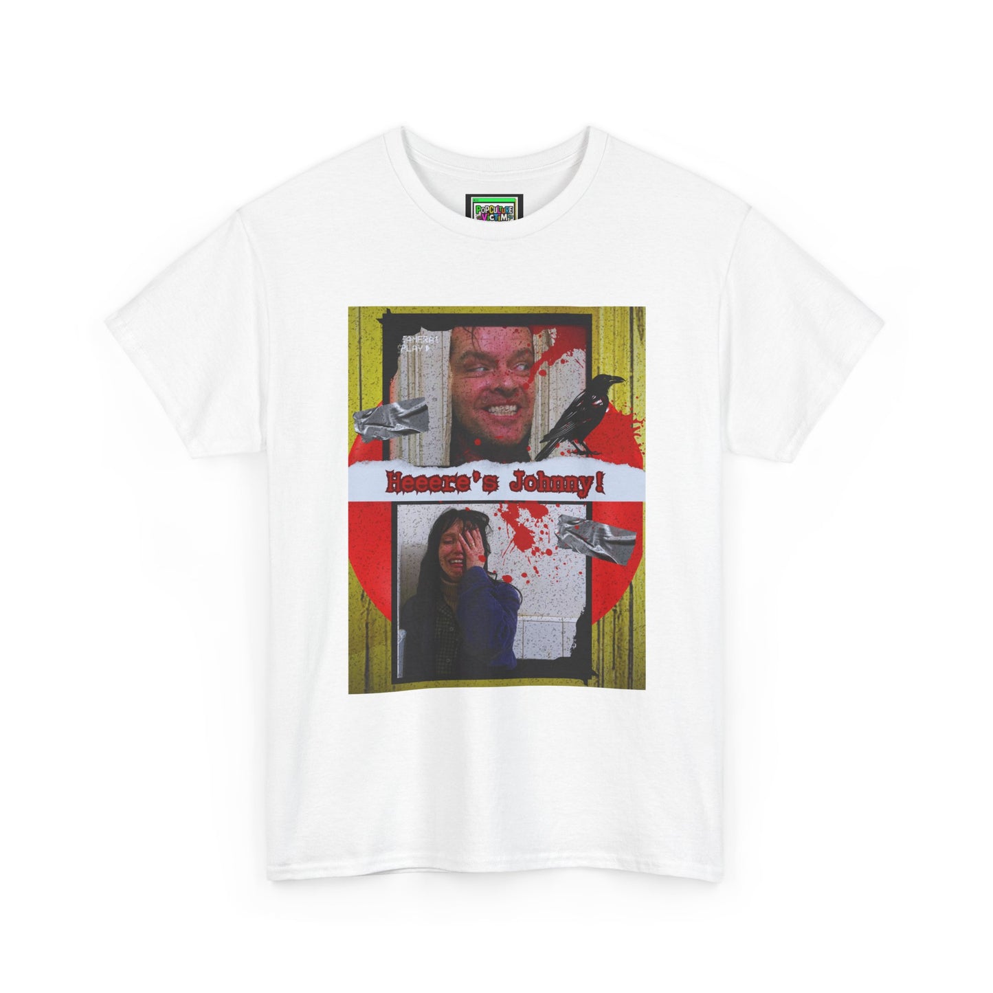 "here's johnny' tee