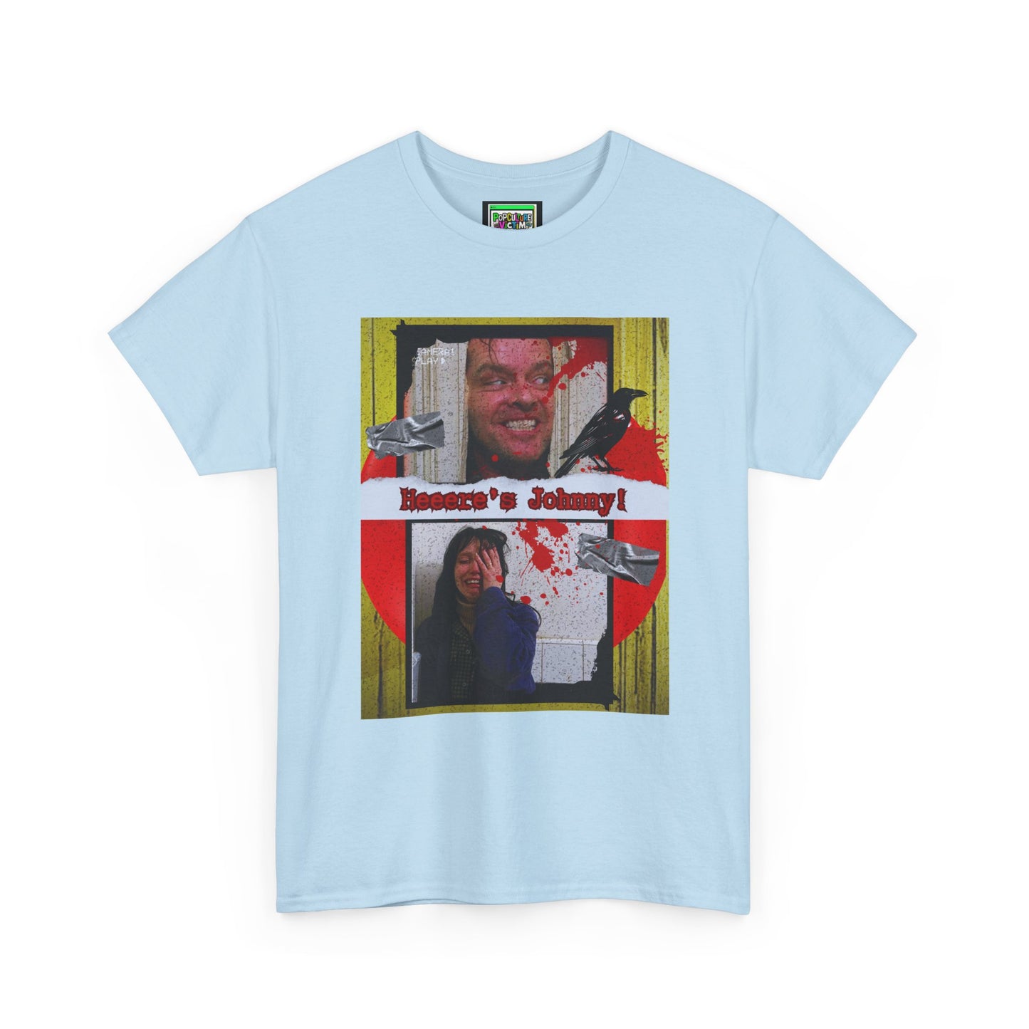 "here's johnny' tee
