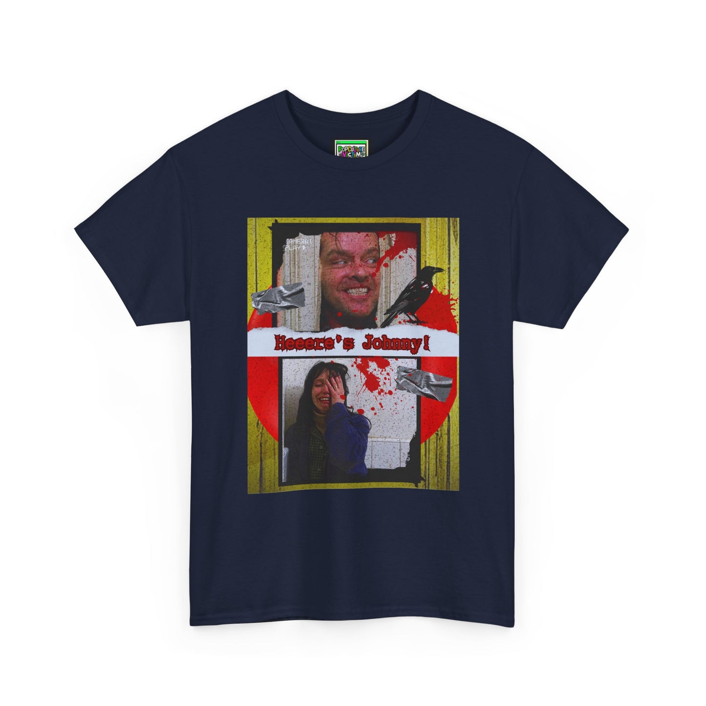 "here's johnny' tee