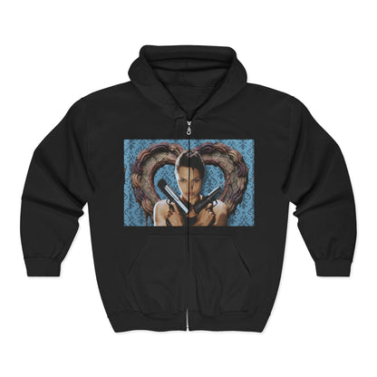 Angelina Jolie Rotten Heart Hoodie (TOMB RAIDER)