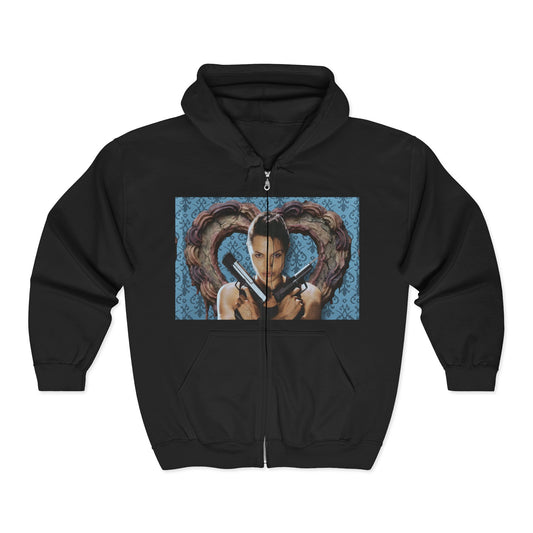 Angelina Jolie Rotten Heart Hoodie (TOMB RAIDER)