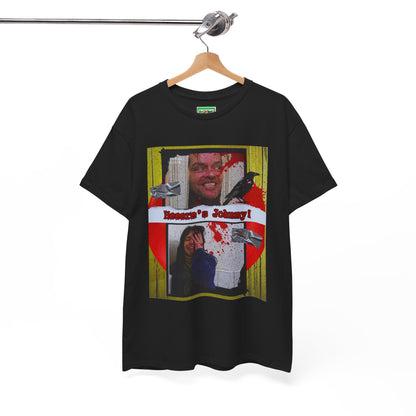 "here's johnny' tee