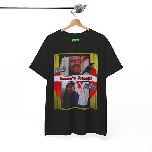 "here's johnny' tee