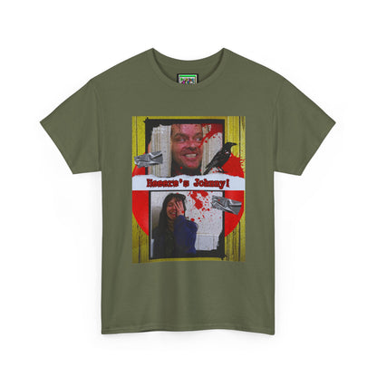 "here's johnny' tee