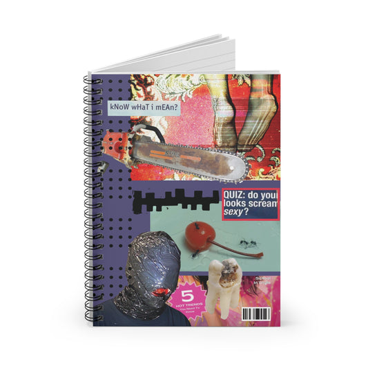 do you look scream sexy? notebook