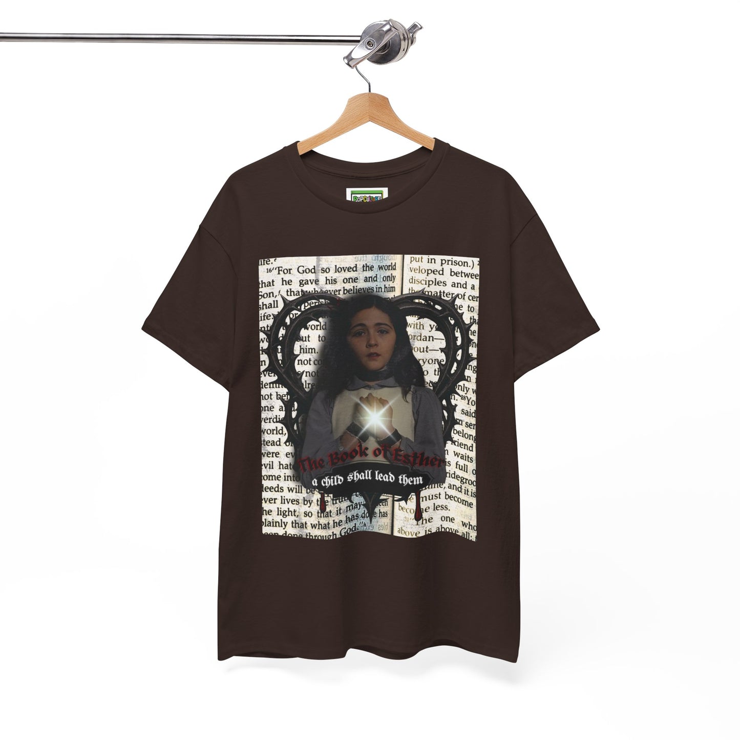 "child shall lead them" orphan tee