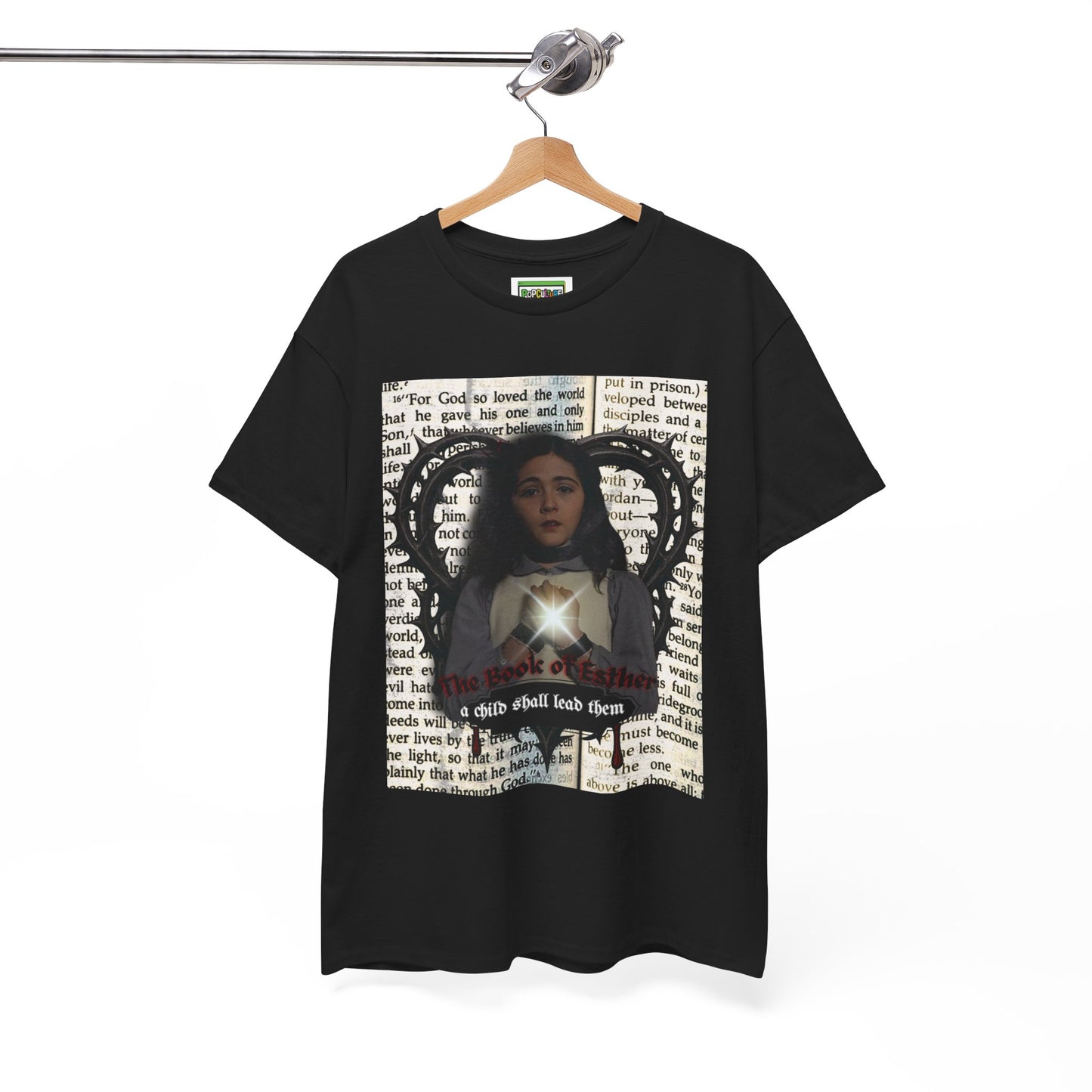 "child shall lead them" orphan tee