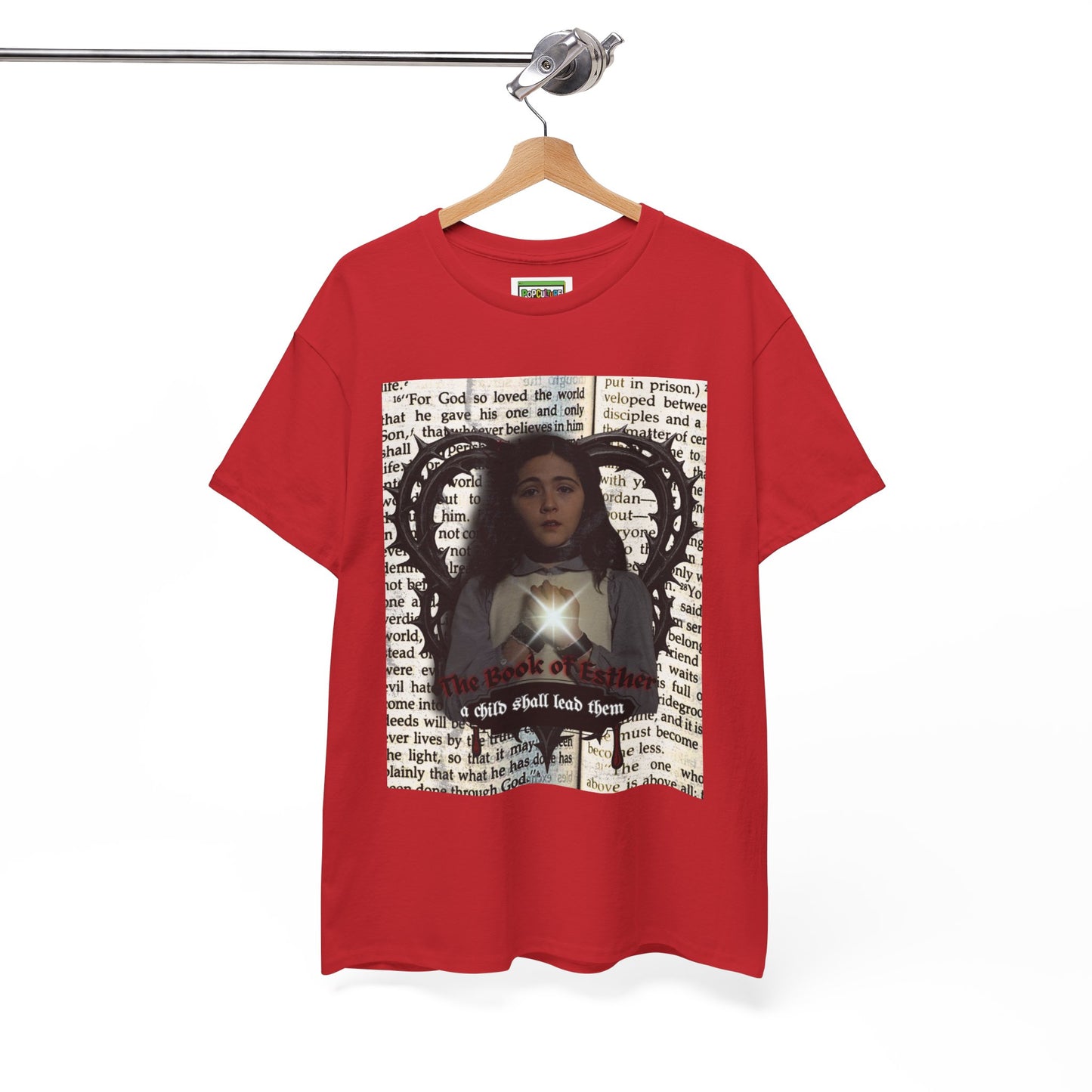 "child shall lead them" orphan tee