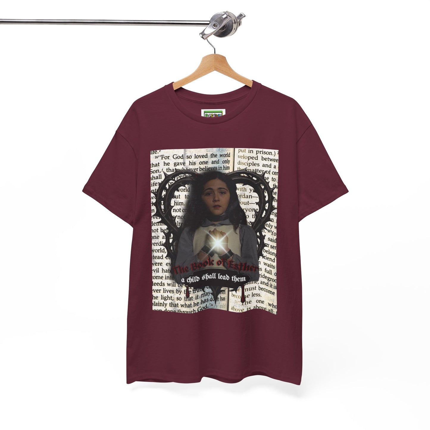 "child shall lead them" orphan tee