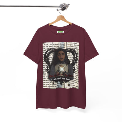 "child shall lead them" orphan tee