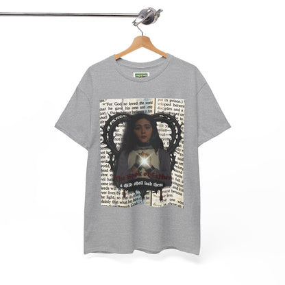 "child shall lead them" orphan tee